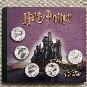 Harry Potter Collector ReelCoinz Set Canadian Royal Mint 2001